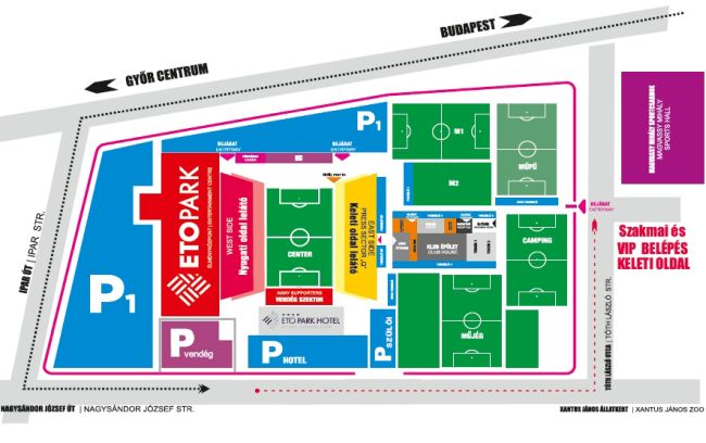 Információk a Győr elleni mérkőzésre