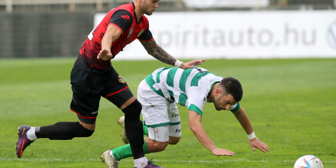 Harcos meccsen maradtunk alul