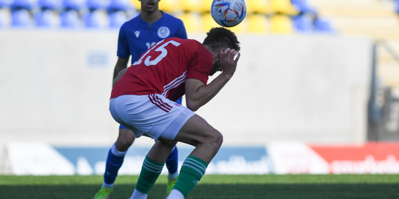 Heil Máté csereként lépett pályára