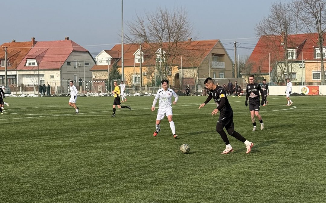 Remek edzőmeccset vívtunk Szentlőrincen