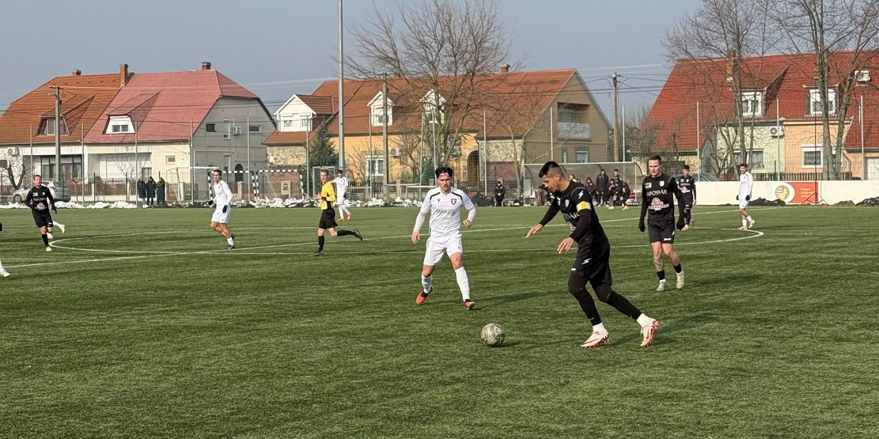 Remek edzőmeccset vívtunk Szentlőrincen