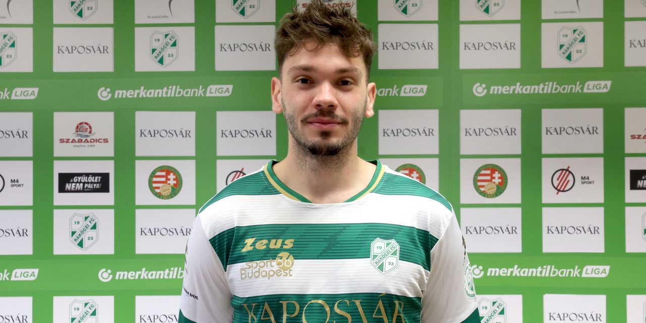 Juhász Gergő: örömmel csatlakoztam a Rákóczihoz